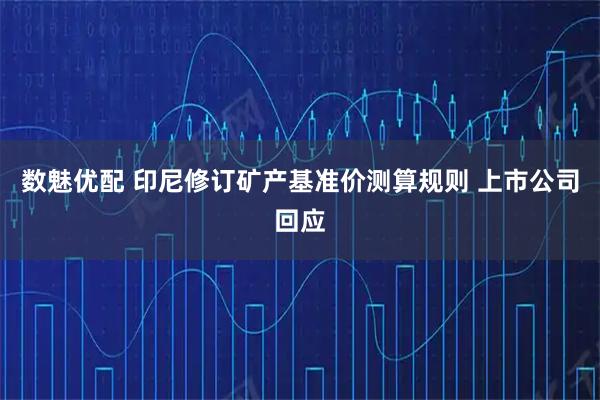 数魅优配 印尼修订矿产基准价测算规则 上市公司回应